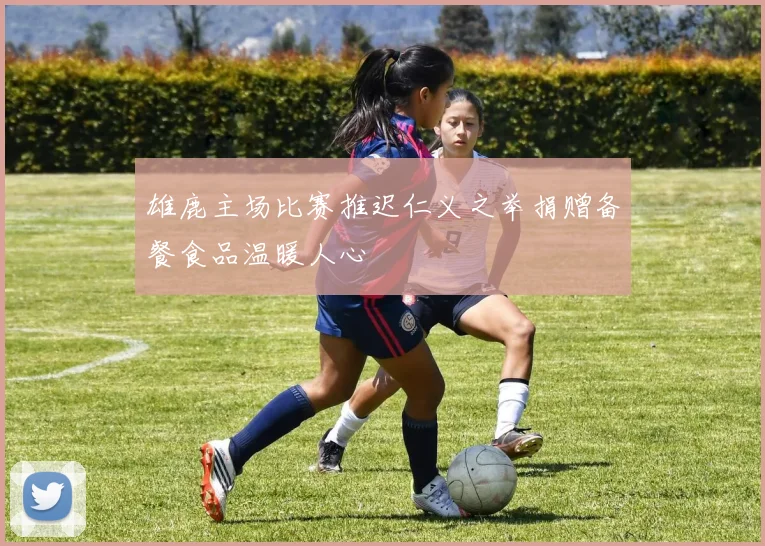 雄鹿主场比赛推迟仁义之举捐赠备餐食品温暖人心